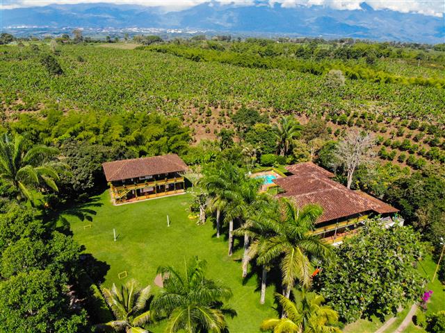 created by dji camera - Alquiler de Fincas en el Quindio, Hoteles en el Eje Cafetero finca el palmar Reservas Hoteleras